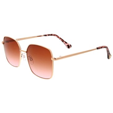 BCBG Women's Mid Metal Square Sunglasses