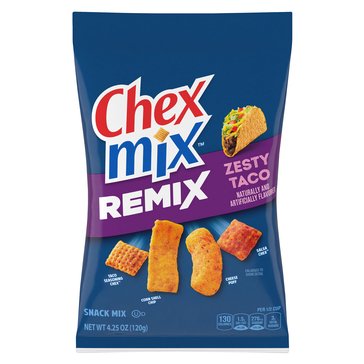 Chex Mix Remix Zesty Taco Snack Mix, 4.25oz