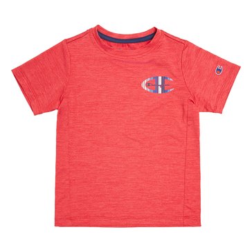 Champion Little Boys' Two Piece Active Tee Mesh Short Set