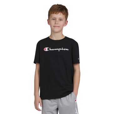 Champion Big Boys' Signature Short Sleeve Tee