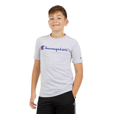 Champion Big Boys' Signature Short Sleeve Tee