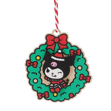 Sanrio Flourish Kuromi Wreath Ornament