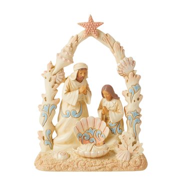 Jim Shore Coastal Nativity Figurine