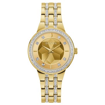 Bulova Women's Crystal Phantom Bracelet Watch