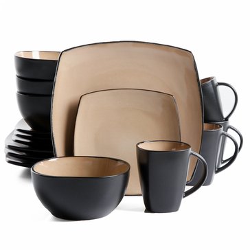 Gibson Elite Soho Lounge 16- Piece Dinnerware Set