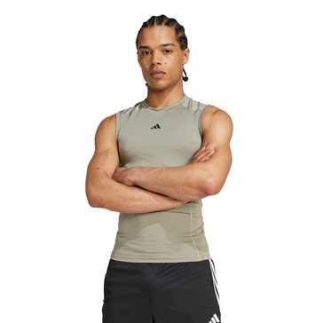 Adidas Men's Techfit Sleeveless Tee 