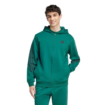 Adidas Men's Future Icons 3 Stripes Full Zip Jacket