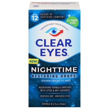 Clear Eyes Nighttime Restoring Eye Drops_D
