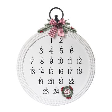 Transpac Holiday Magnetic Countdown Decor