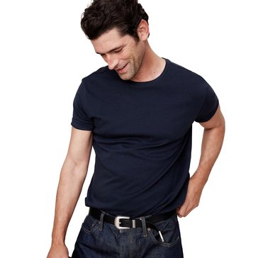 Banana Republic Men's Short Sleeve Lux Touch Crew