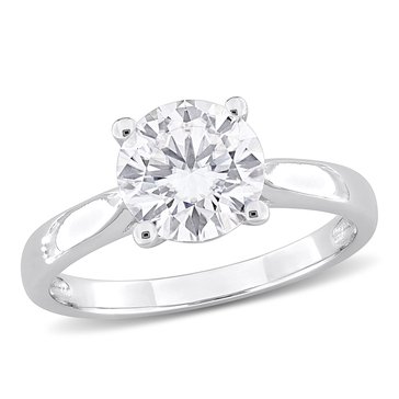 Sofia B. 1 4/5 cttw Round Cut Moissanite Solitaire Ring