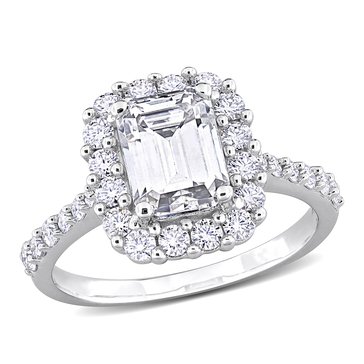 Sofia B. 2 3/8 Cttw Octagon Cut Moissanite Ring