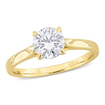 Sofia B. 1 ct Moissanite Solitaire Engagement Ring