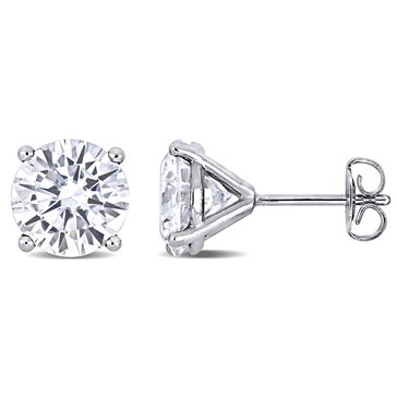 Sofia B. 4 cttw Moissanite Solitaire Stud Earrings