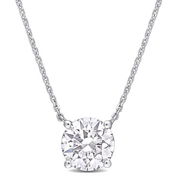 Sofia B. 1 4/5 cttw Moissanite Solitaire Pendant With Chain