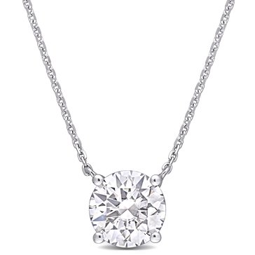Sofia B. 1 4/5 cttw Moissanite Solitaire Pendant With Chain