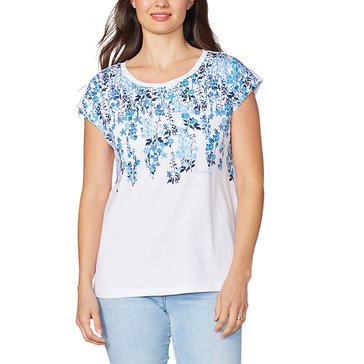 Tommy Hilfiger Women's Ombre Floral Tee