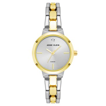Anne Klein Diamond Index and Dial Bracelet Watch