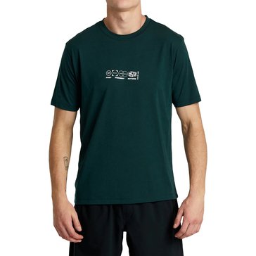 RVCA Sport Men's Segments Short Sleeve Performance Tee