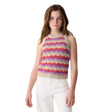 Gap Big Girls Sweater Chevron Tank