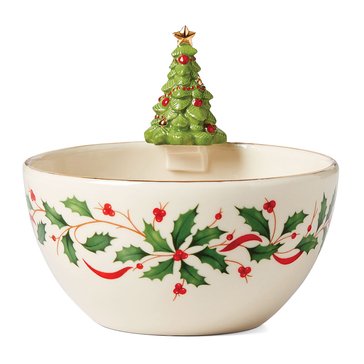 Lenox Holiday Tree Figural Bowl