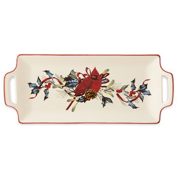 Lenox Winter Greetings Handled Serving Tray