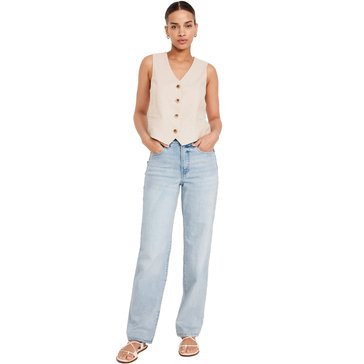 Old Navy Women's Straight Loose Light Clean Pant