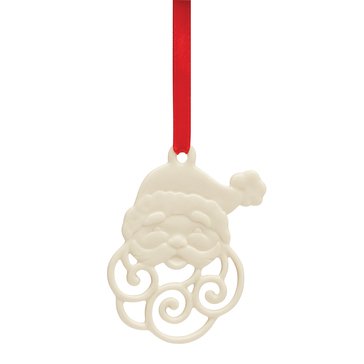 Lenox Pierced Santa Charm Ornament
