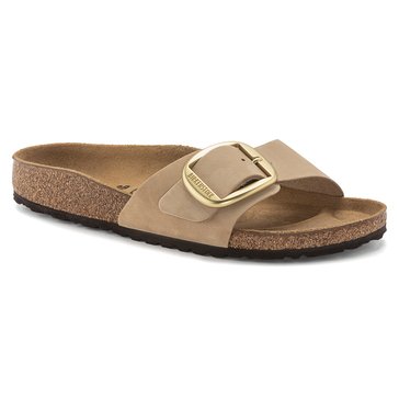 Birkenstock Women's Madrid Big Buckle Nubuck Sandal