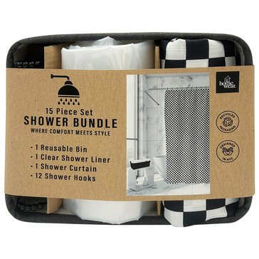 Homewear Linens Shower Bundle Set, 15-Piece