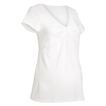 Old Navy Maternity Short Sleeve Twist Front Top