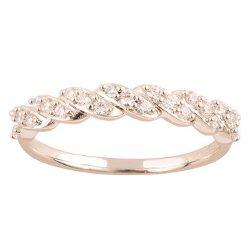 Diamond Brilliance 1/4 cttw Lab Grown Diamond Twist Ring