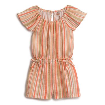 Sweet Butterfly Little Girls' Stripe Romper