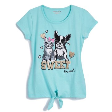 Liberty & Valor Big Girls' Sweet Pet Mood Tee
