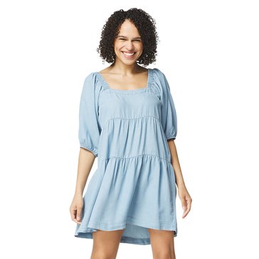 Hunter & Brown Women's Enzyme Was Lyocell Tiered Dress