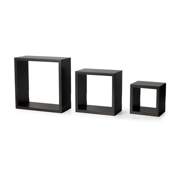 Lifetime Brands Melannco Square Shelves Set of 3