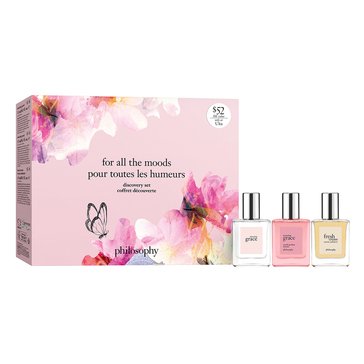 Philosophy Amazing Grace For All The Moods Fragrance Discovery Trio Set