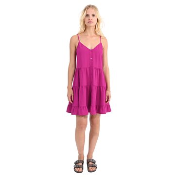 Molly Bracken Women's Tiered Tie Back Dress