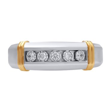 Men's 1/5 cttw Diamond Single Row Band