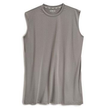 3 Paces Men's Sleeveless Print Texture Tank