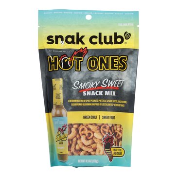 Snak Club Hot Ones Smoky & Sweet Snack Mix, 4.5oz