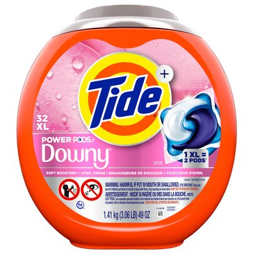 Tide Plus a Touch of Downy Power PODs Unit Dose Laundry Detergent