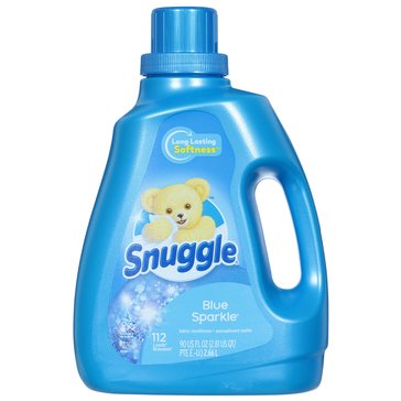 Snuggle Liquid Fabric Conditioner, Blue Sparkle 74.8-90OZ