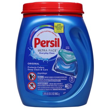 Persil ProClean Discs Unit Dose Laundry Detergent, Original Scent