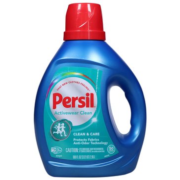Persil Activewear Liquid Laundry Detergent 84-100OZ