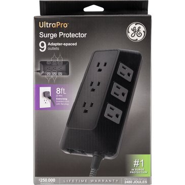 GE 9 Outlet Surge Protector