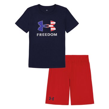 Under Armour Toddler Boys Freedom Flag Logo Sets