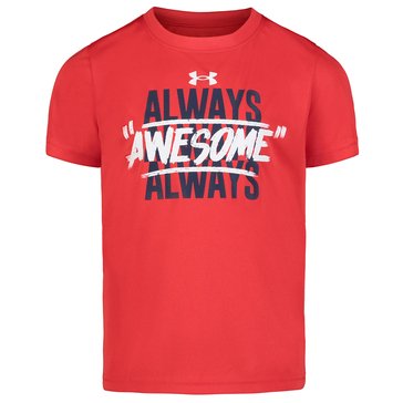 Under Armour Little Boys Always Awesome Tee