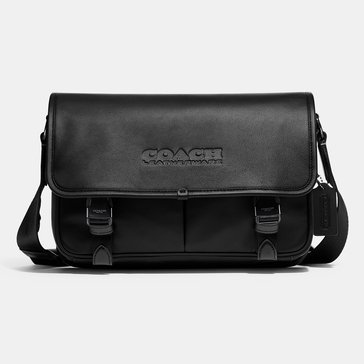 COACH League Smooth Leather Messenger Bag