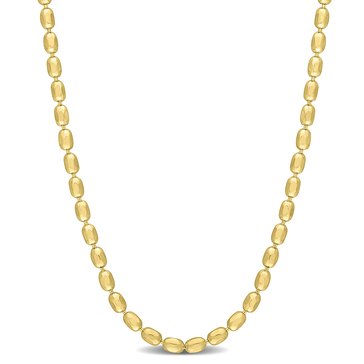 Sofia B. Men's Oval Ball Chain Necklace